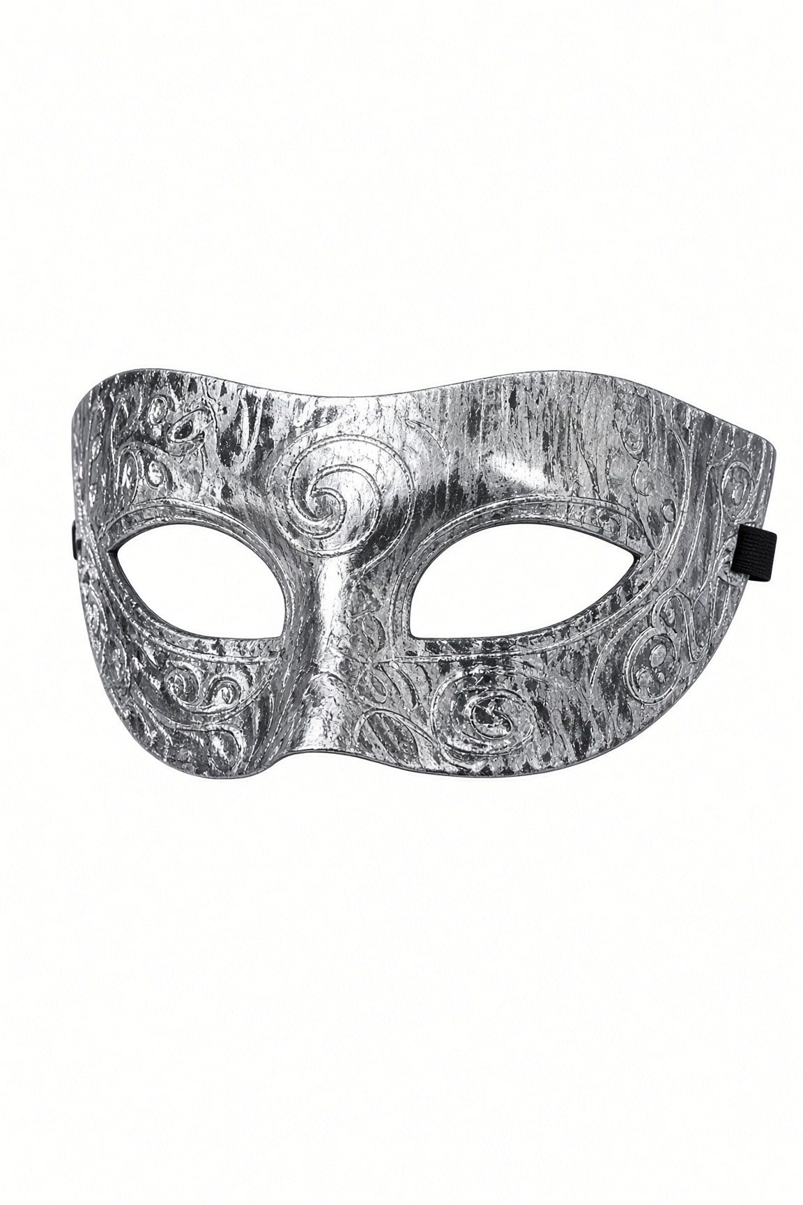 Maske Erkek Parti Maskesi Gümüş Venedik Balo- Halloween Davet Maskesi