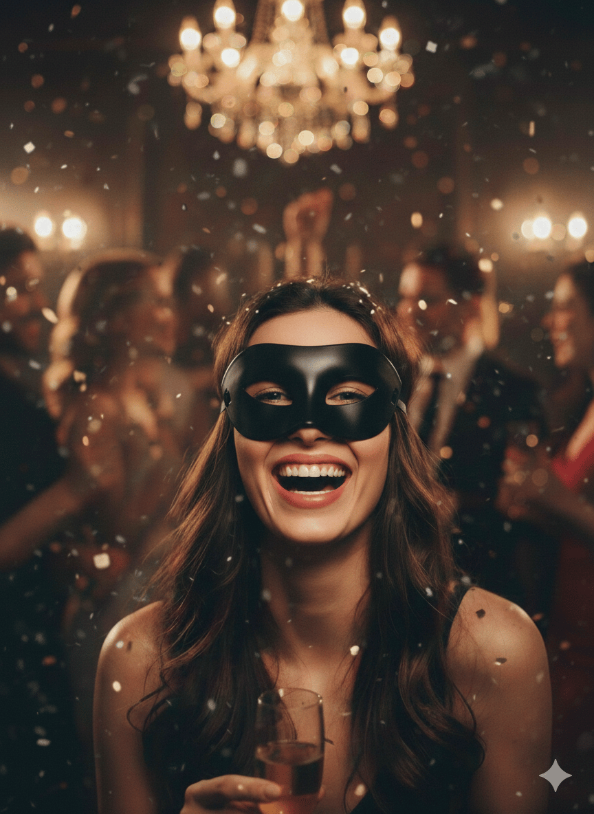 Maske göz çevresi  Mat Siyah kurdale bağlamalı