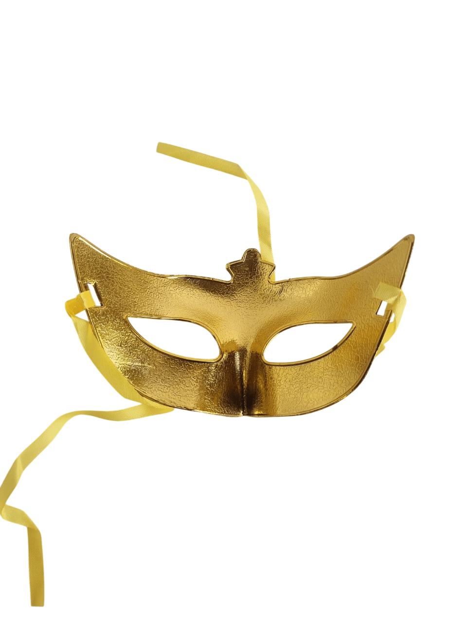 Maske göz çevresi simli kabartmalı Gold-Altın  Yılbaşı Lüks gözlük