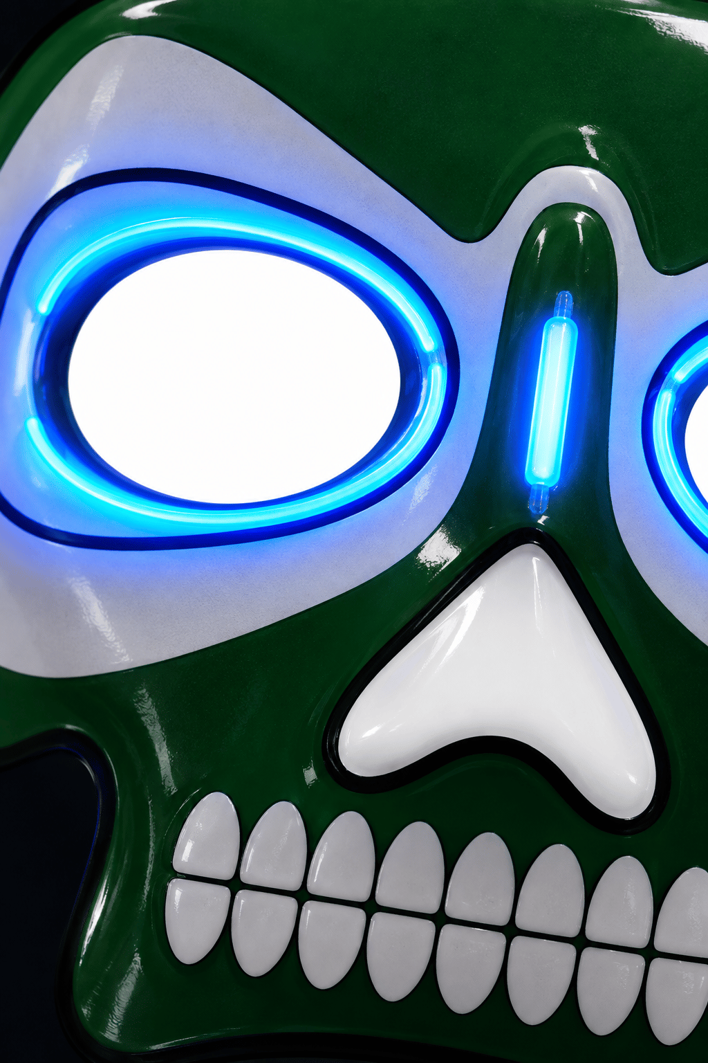 Maske parti maskesi MAVİ glow stick -