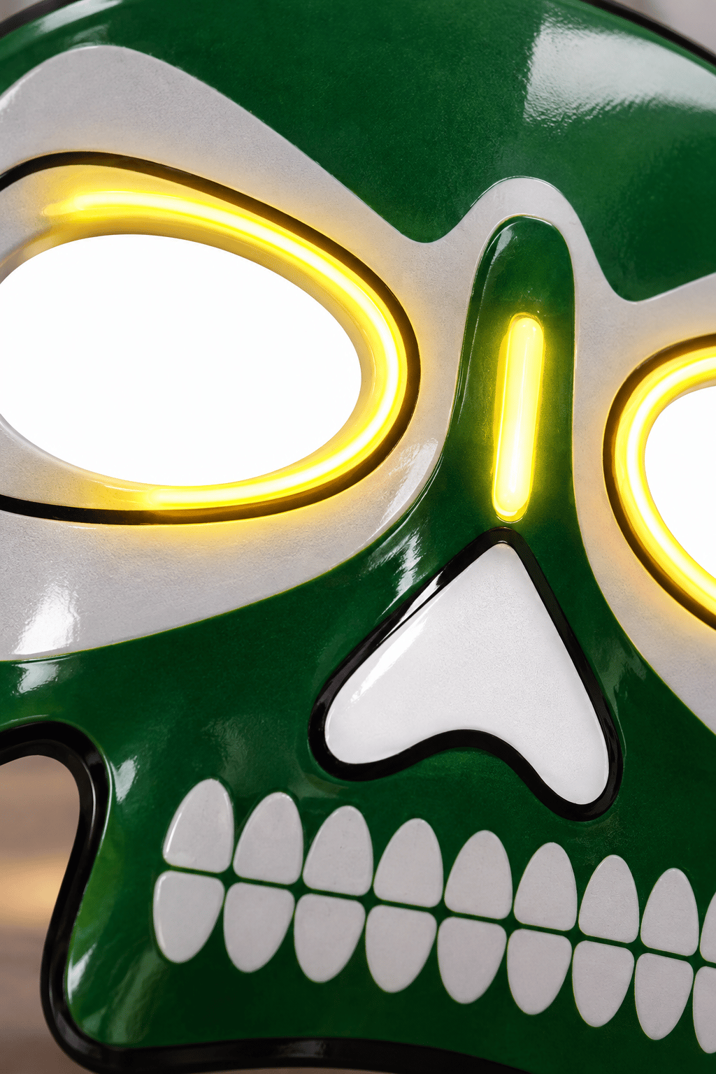 Maske parti maskesi SARI glow stick -