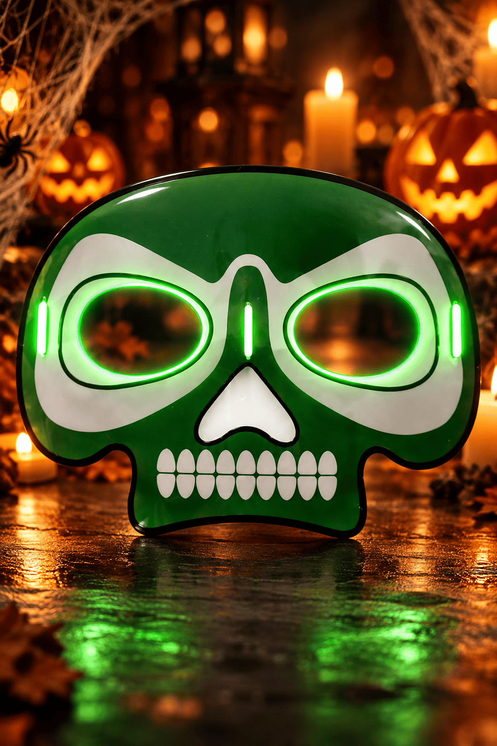 Maske parti maskesi YEŞİL glow stick -