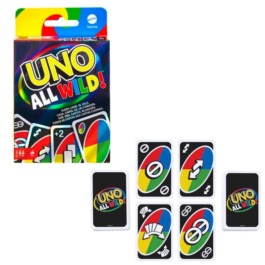Mattel Uno All Wild Joker Kart Oyunu