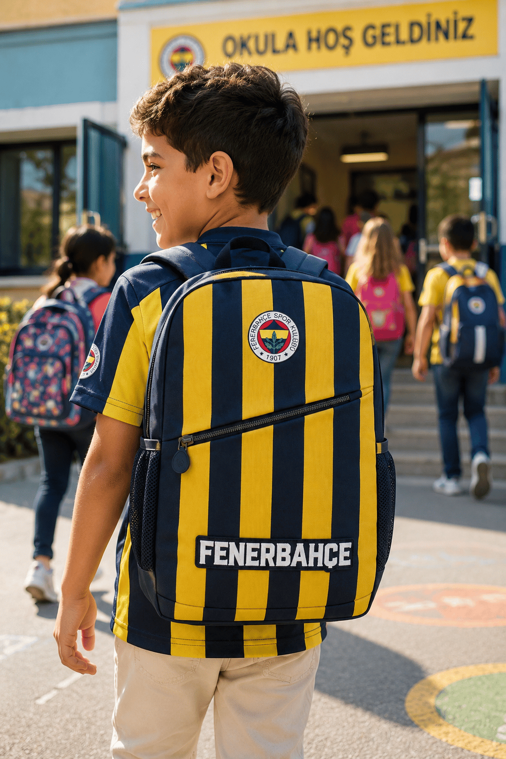 Me Okul Çantası Fenerbahce Çubuklu Forma 24756