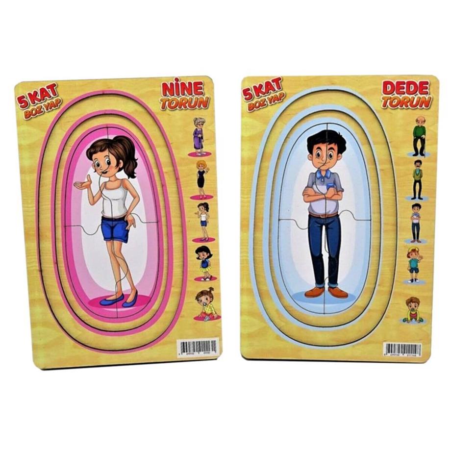 Memo Nine Torun Ahşap Puzzle