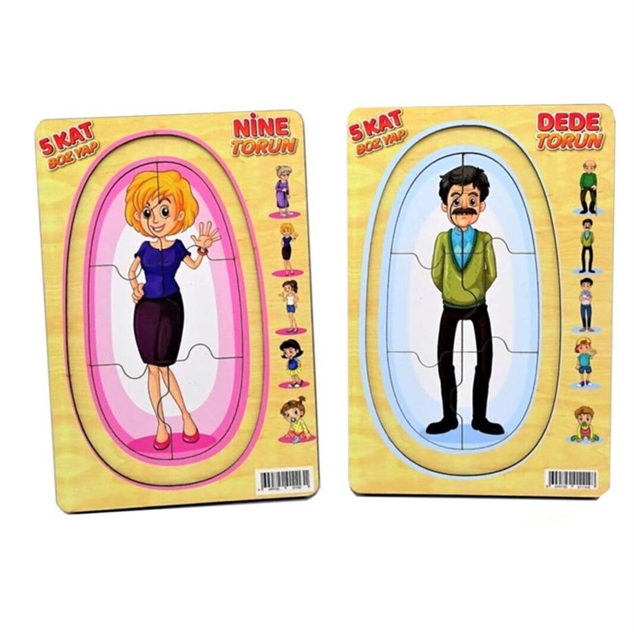 Memo Nine Torun Ahşap Puzzle