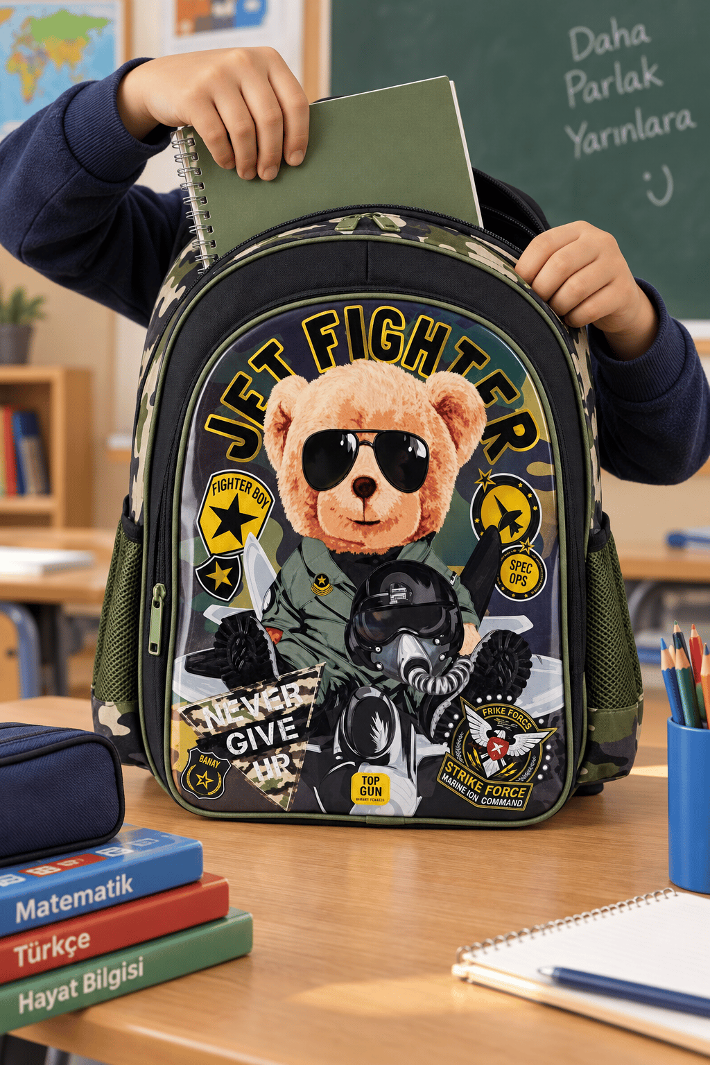Mikro FROCX İLKOKUL ÇANTASI due fighter 48346