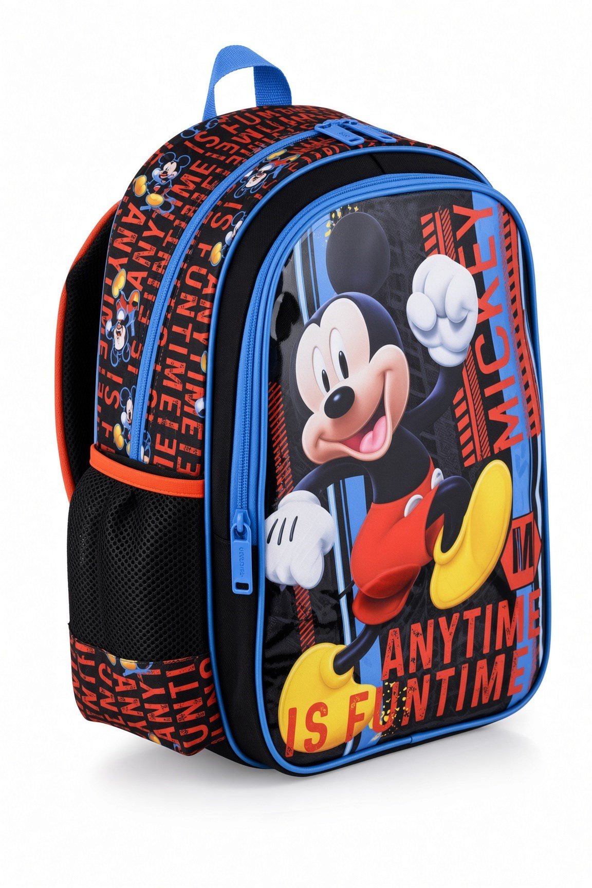 Mikro MİCKEY İLKOKUL çantası funtime 48334 çift gö