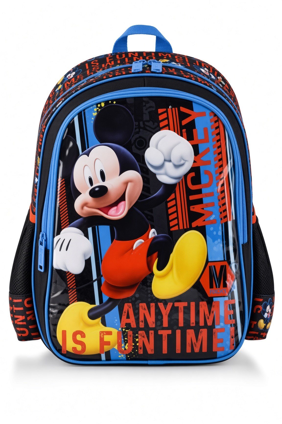 Mikro MİCKEY İLKOKUL çantası funtime 48334 çift gö