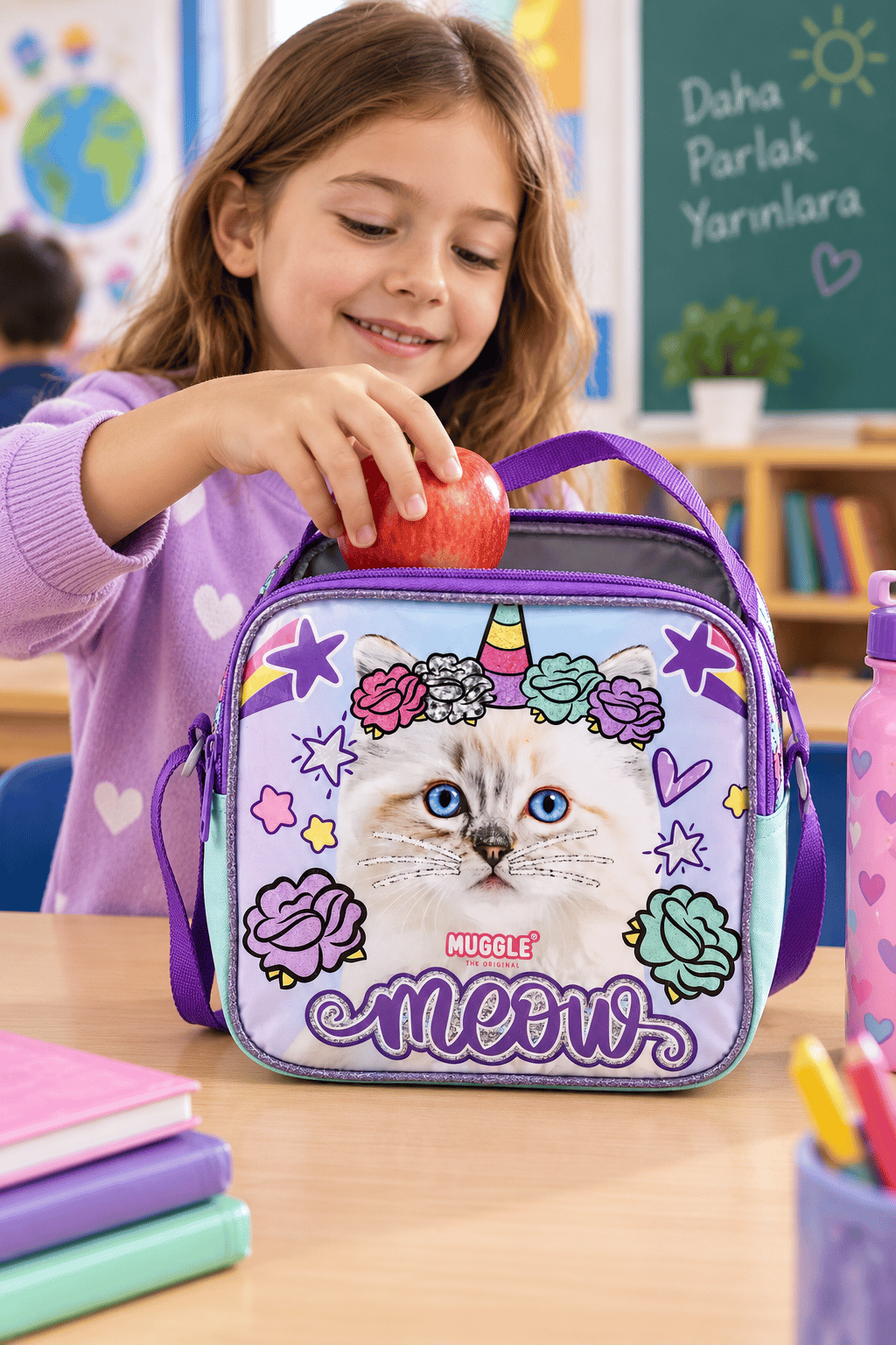 Mikro Muggle Pretty Cat Beslenme Çantası MU-9025
