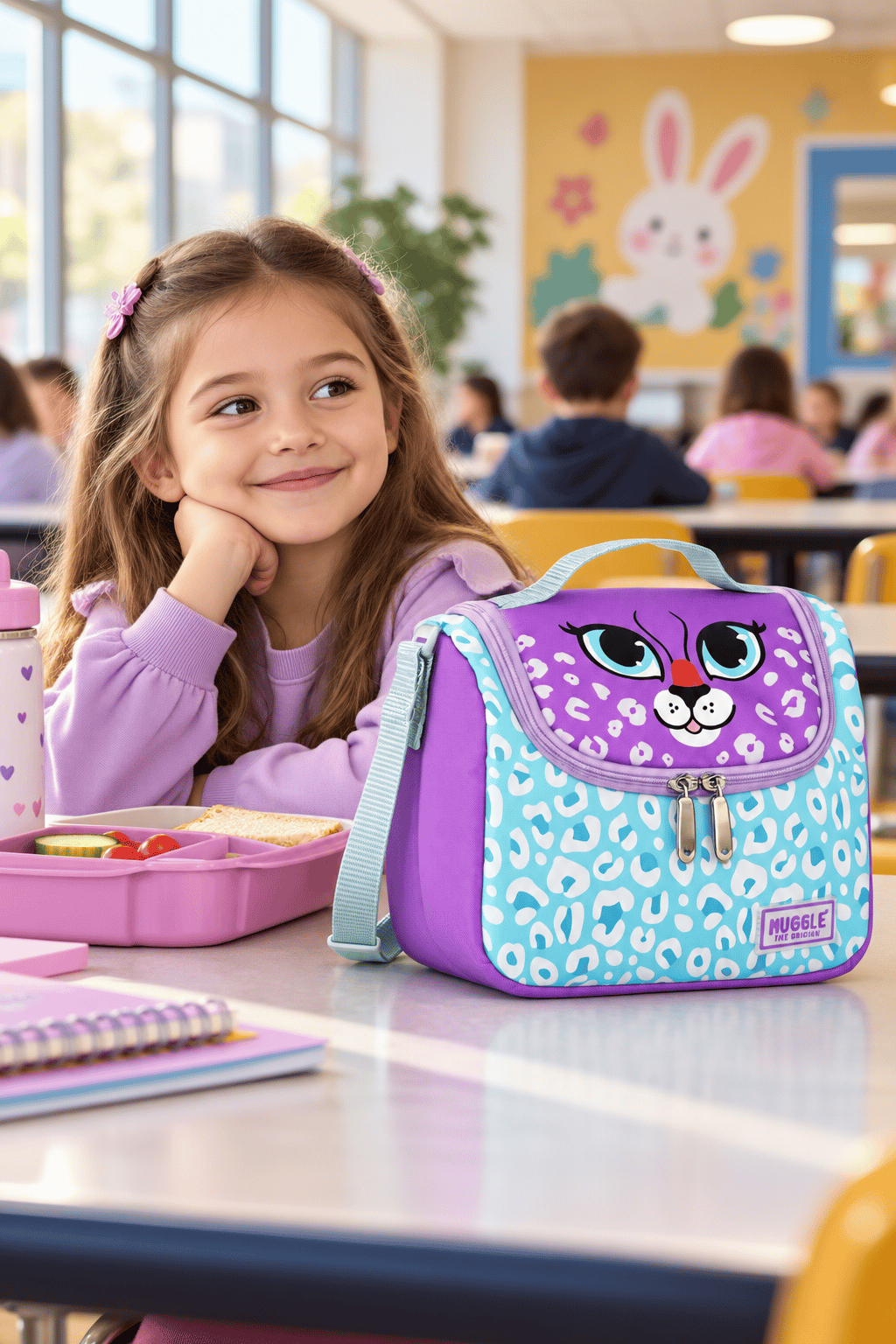 Mikro Muggle Shimmer Cat Beslenme Çantası MU-9052