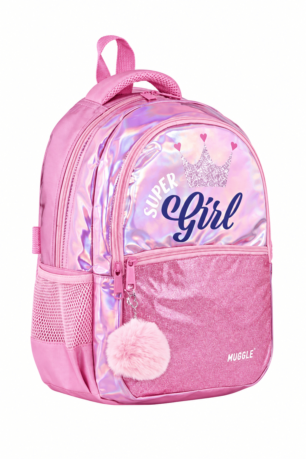 Mikro Muggle Süper Girl İlkokul Çantası MU-9039