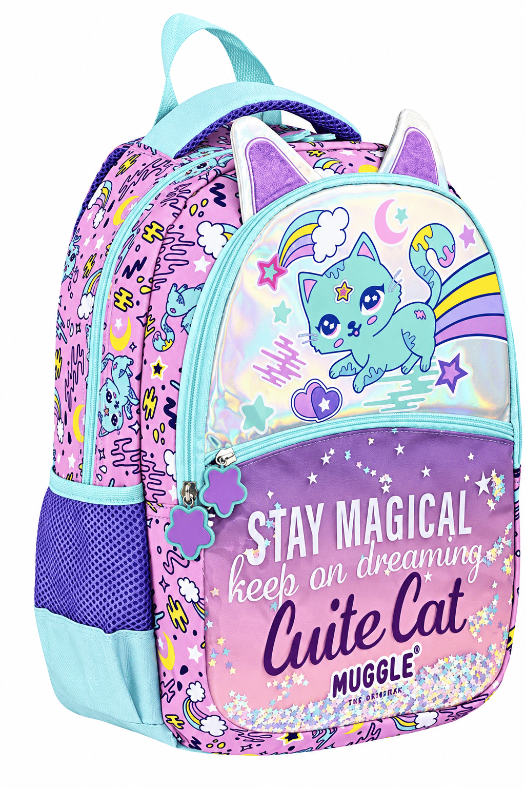 Mikro Muggle Sweet Cat İlkokul Çantası MU-9094