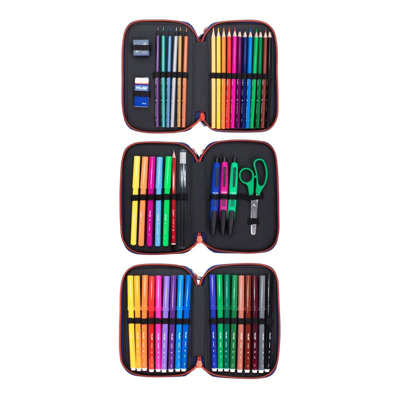 Milan 081364NLJ Ninja kırmızı kalemik+kırt.set