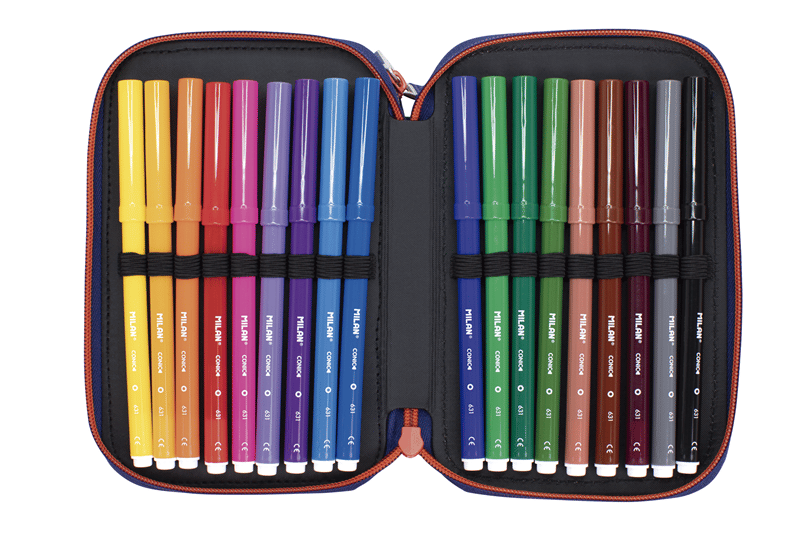 Milan 081364NLJ Ninja kırmızı kalemik+kırt.set