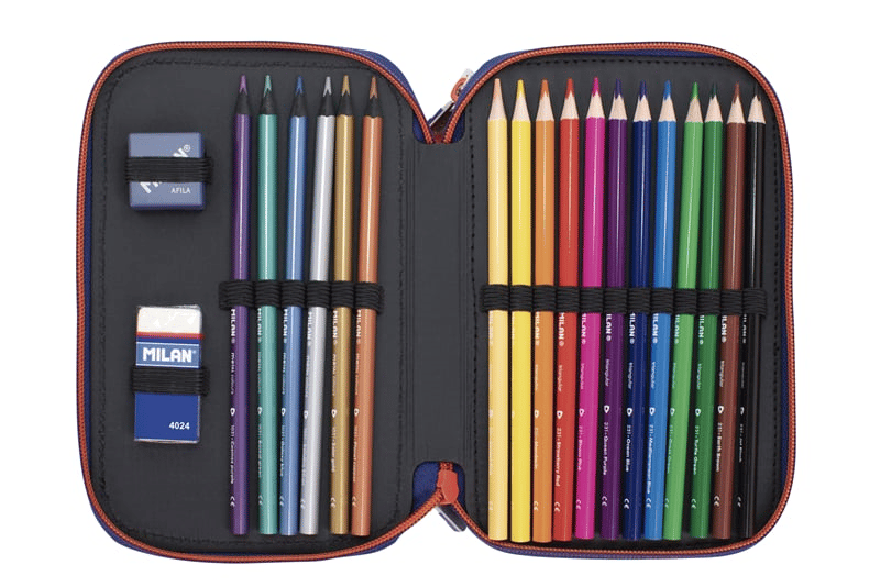 Milan 081364NLJ Ninja kırmızı kalemik+kırt.set