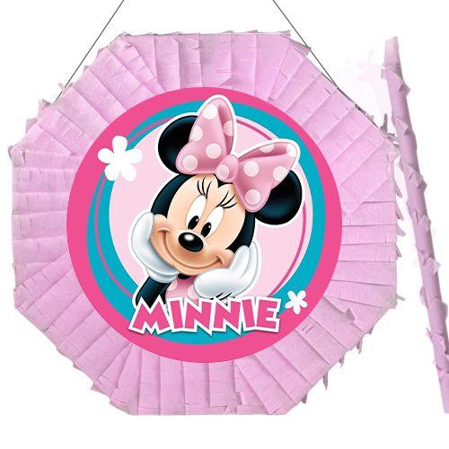 Minnie Mouse Pinyata 42cm + Sopası