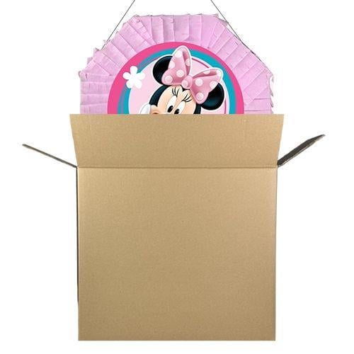 Minnie Mouse Pinyata 42cm + Sopası Doğum Günü Eğlencesi Pinyata Patlatma Partsi