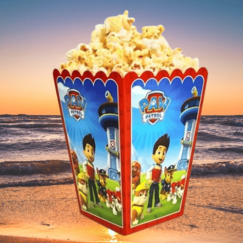 Mısır kutusu Pop corn 8 li Paw Patrol Temalı