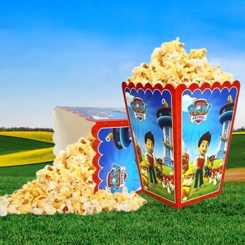 Mısır kutusu Pop corn 8 li Paw Patrol Temalı