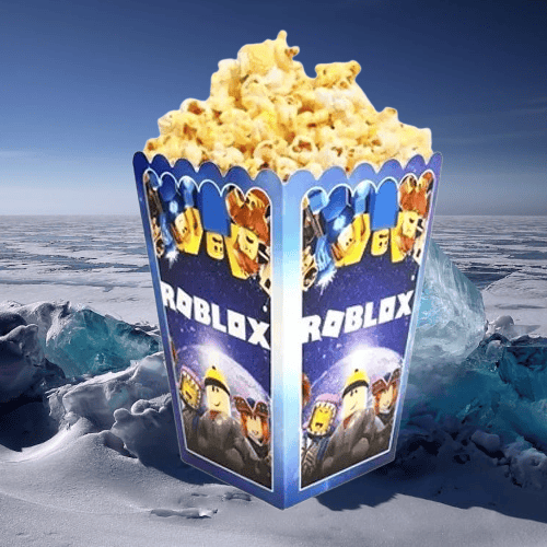 Mısır kutusu Pop corn 8 li ROBLOX Temalı Doğum Günü Parti malzemesi