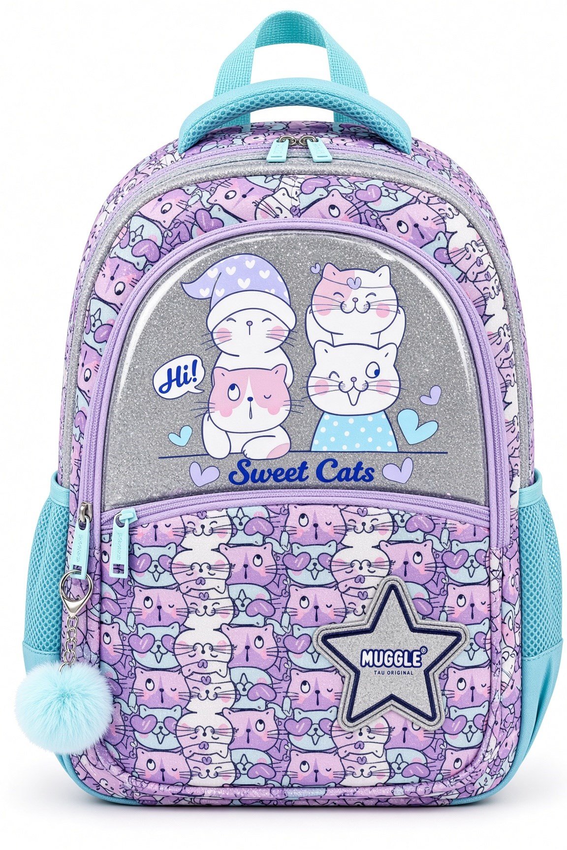 MUGGLE mu-9063 MEOW Kol.İlkokul Çantası