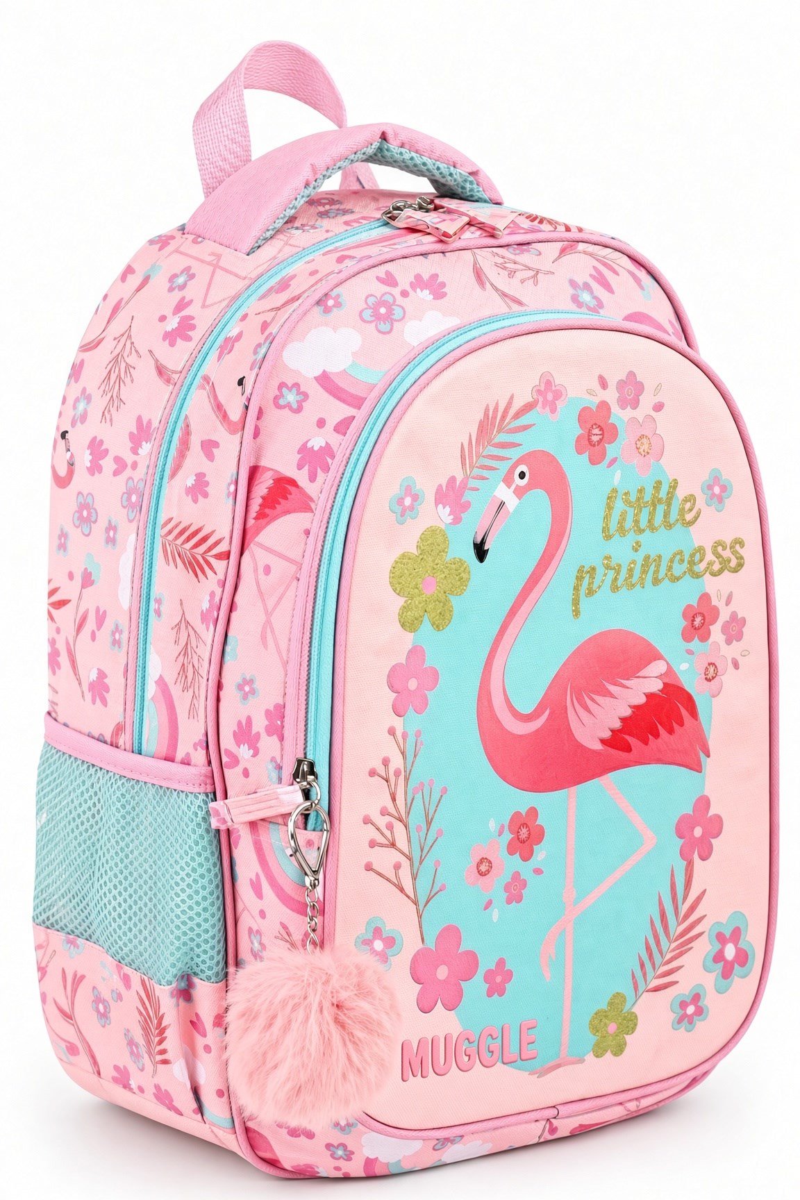 MUGGLE mu-9084 FLAMINGO Kol. İlkokul Çantası