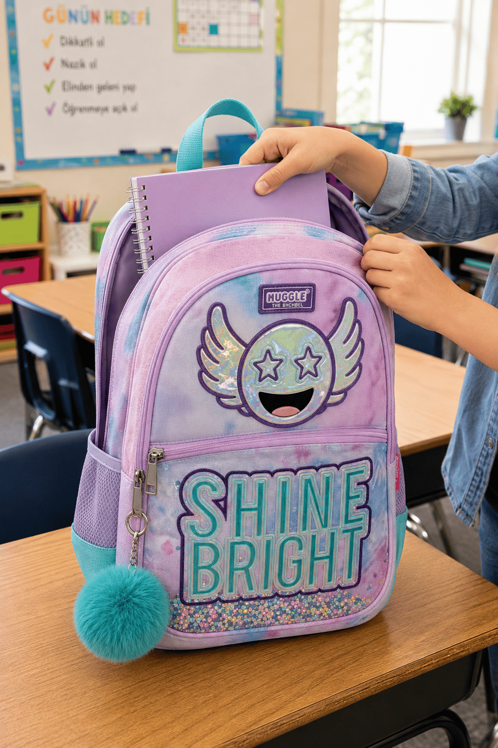 MUGGLE mu-9106 SHINE BRIGHT Kol.İlkokul Çantası