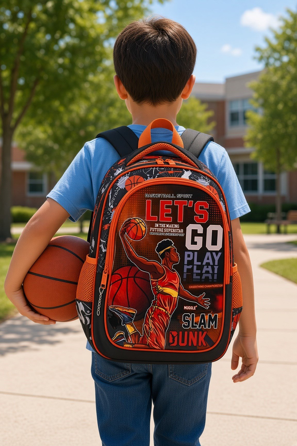 MUGGLE mu-9124 JUMP BALL İlkokul Çantası