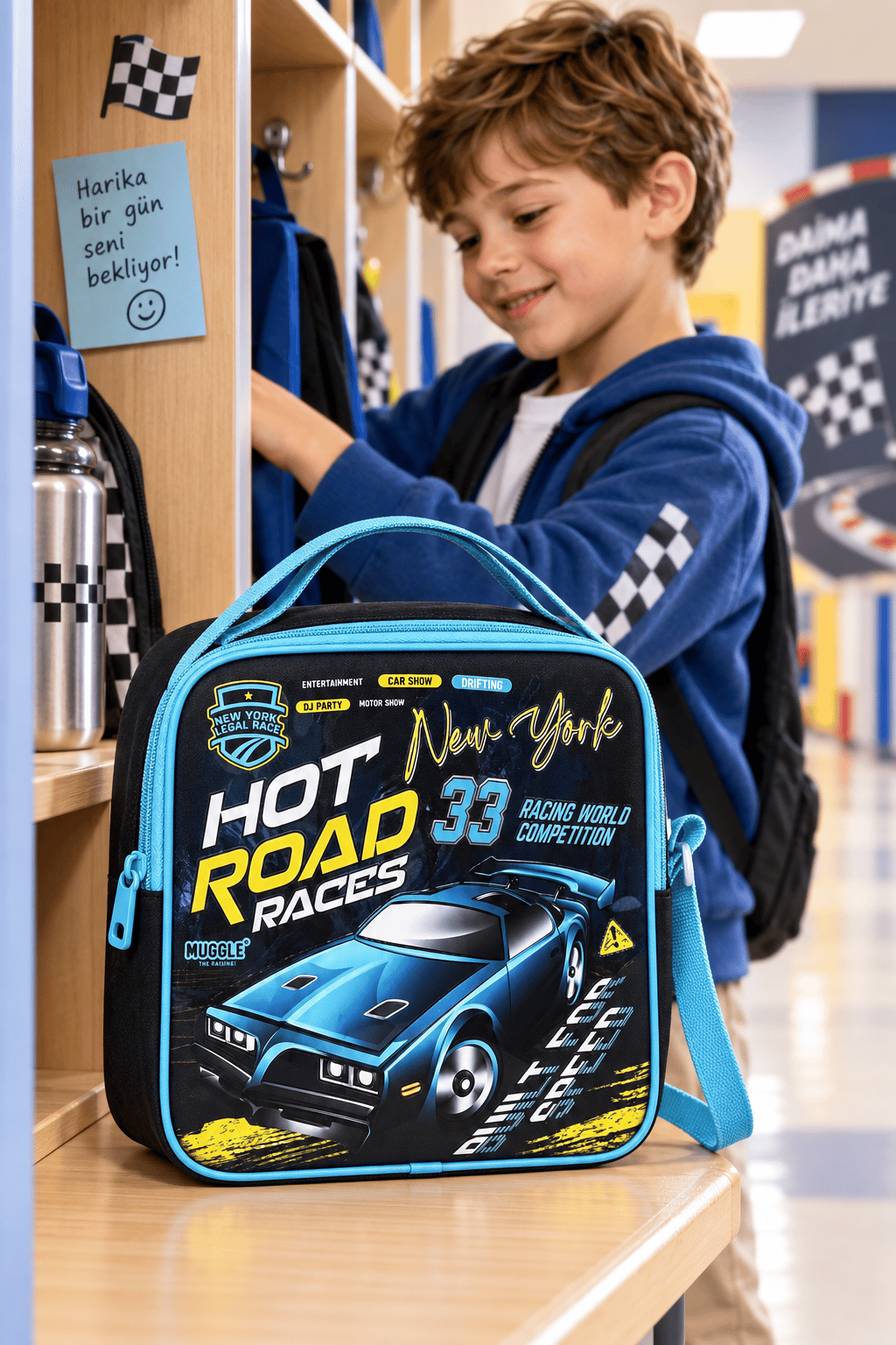 MUGGLE mu-9147 HOT ROAD Kol. Beslenme Çantası