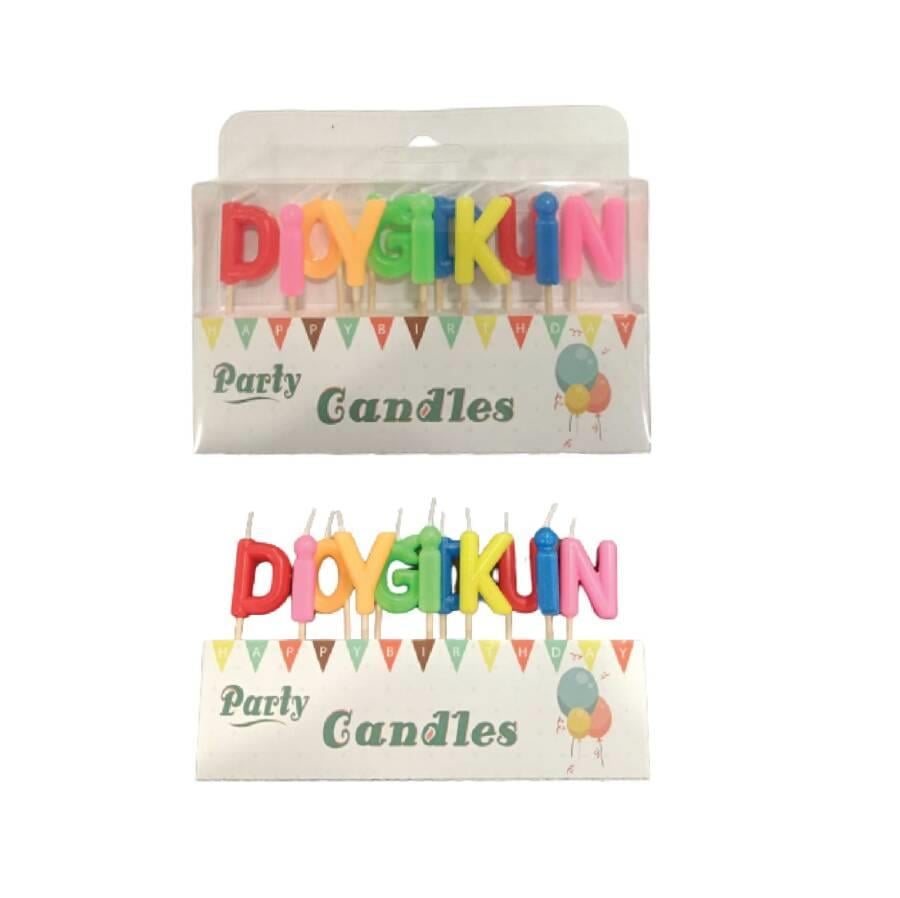 Mum İyiki Doğdun Pastel Karışık 11 Parça