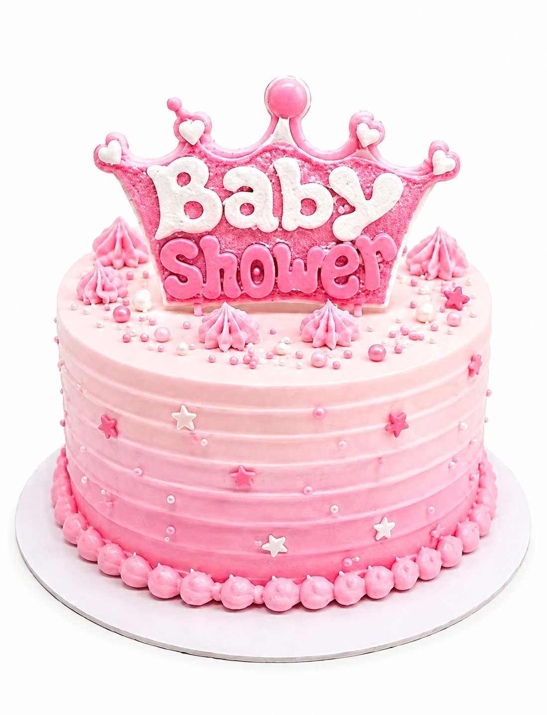 Mum Model Baby Shower Pembe yazılı