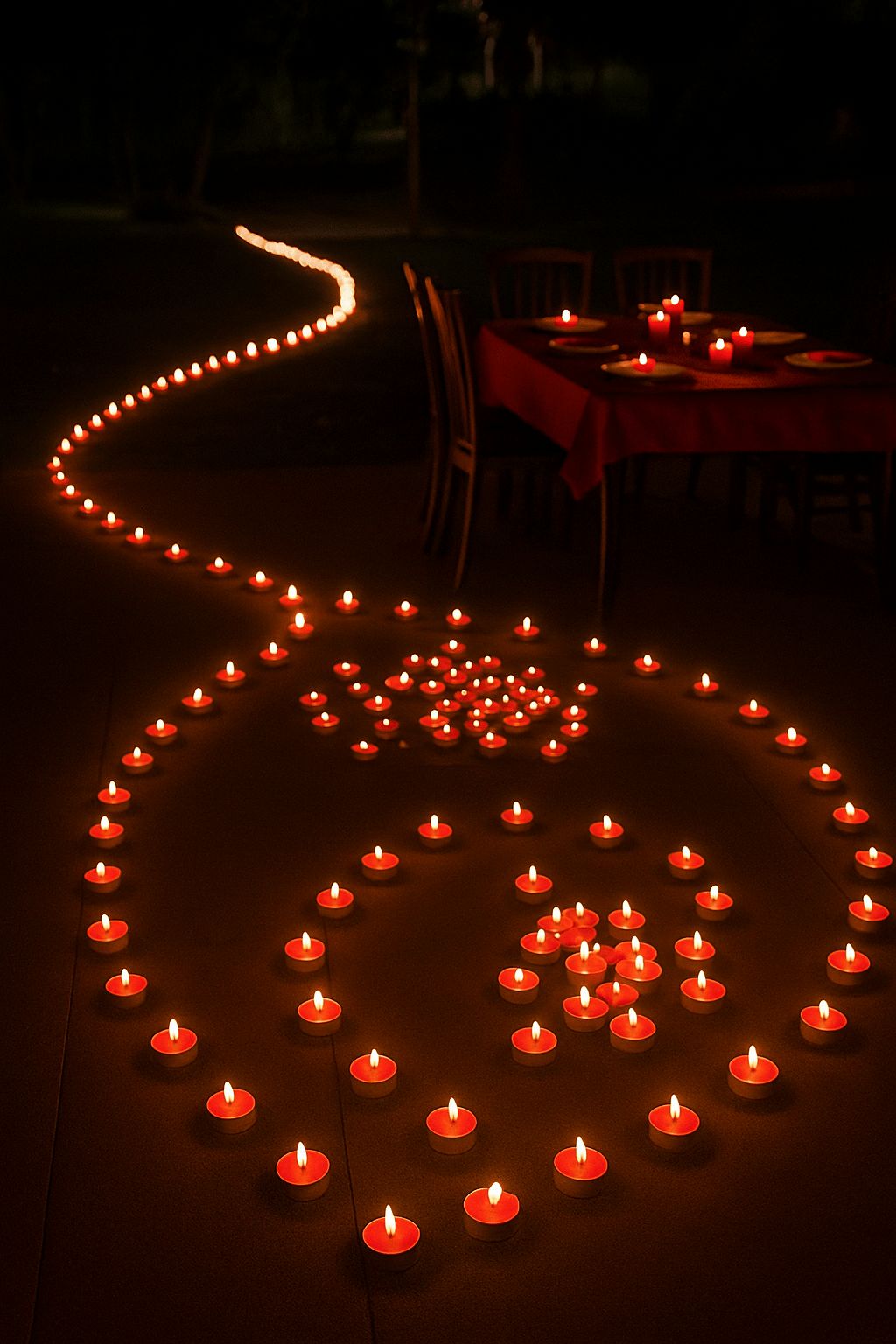 Mum Tealight Kırmızı Yuvarlak 50 Lİ 6gr