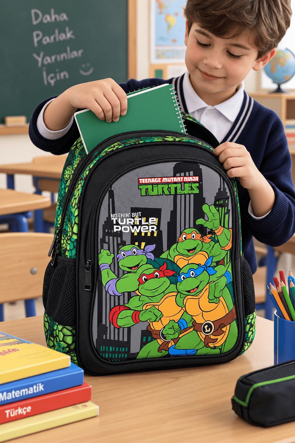 Ninja Turtles Okul Çantası 2173-9