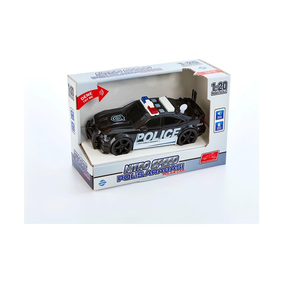 Nitro Speed Polis Arabasi 1:20 Sesli Isi