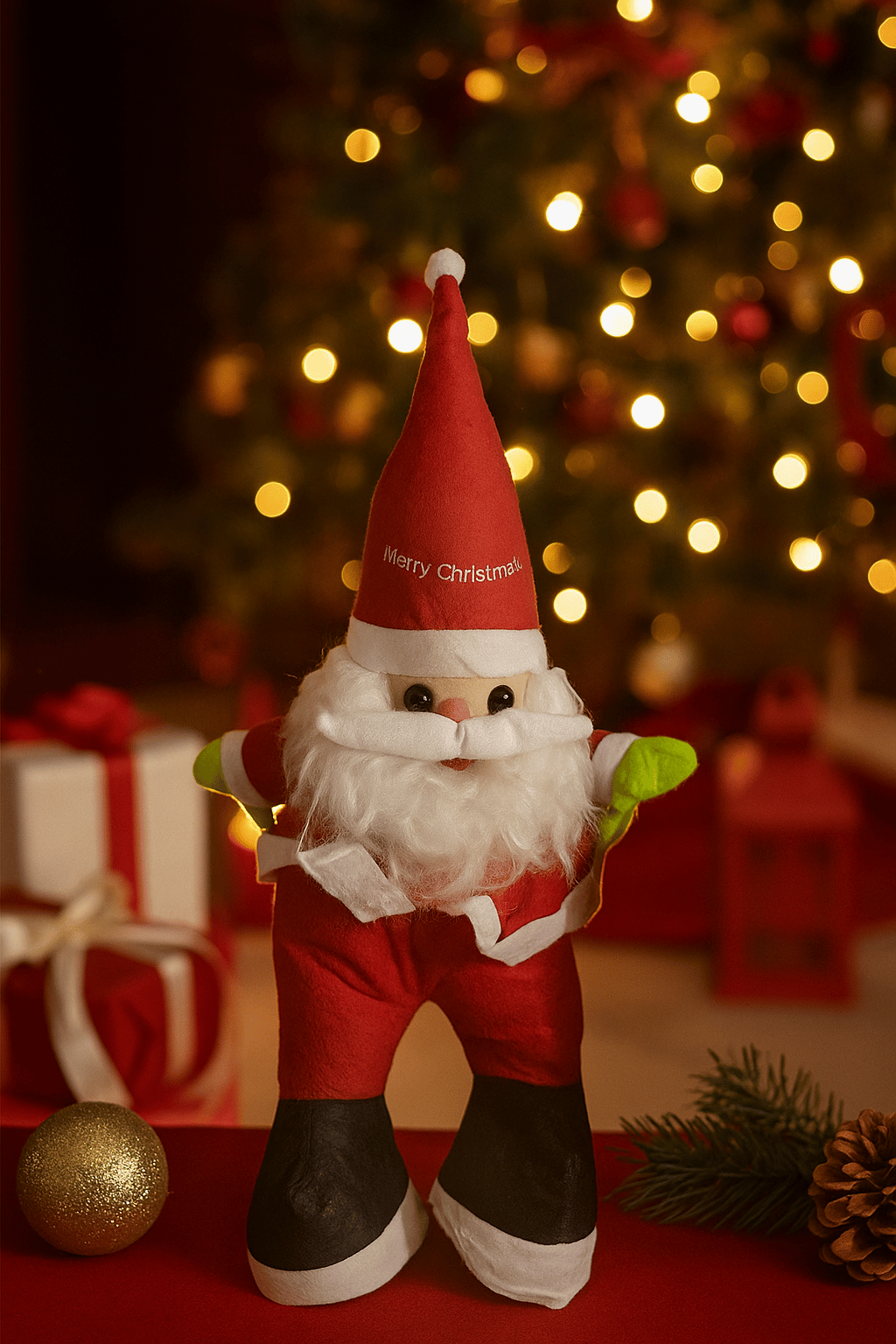 Noel Baba Peluş Oyuncak 50cm