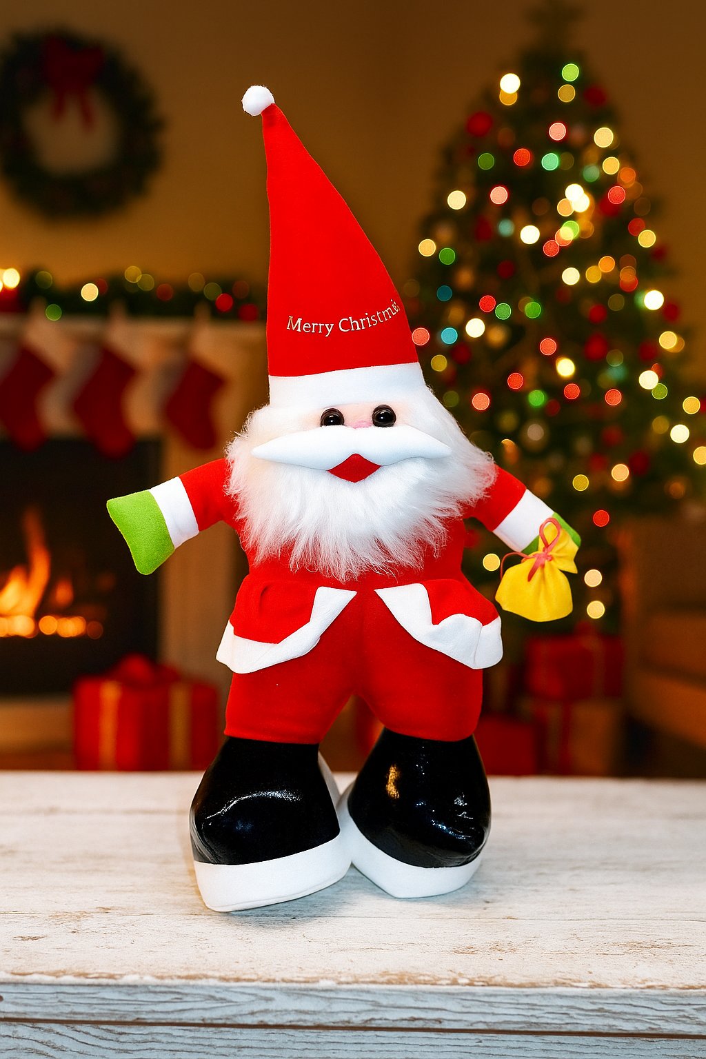 Noel Baba Peluş Oyuncak 65cm