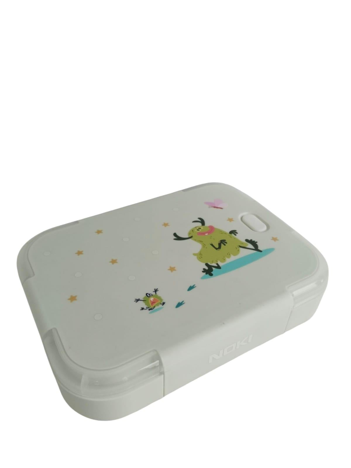 Noki Kids Paslanmaz Çelik Beslenme Kabı 1100 ML Çift Bölmeli