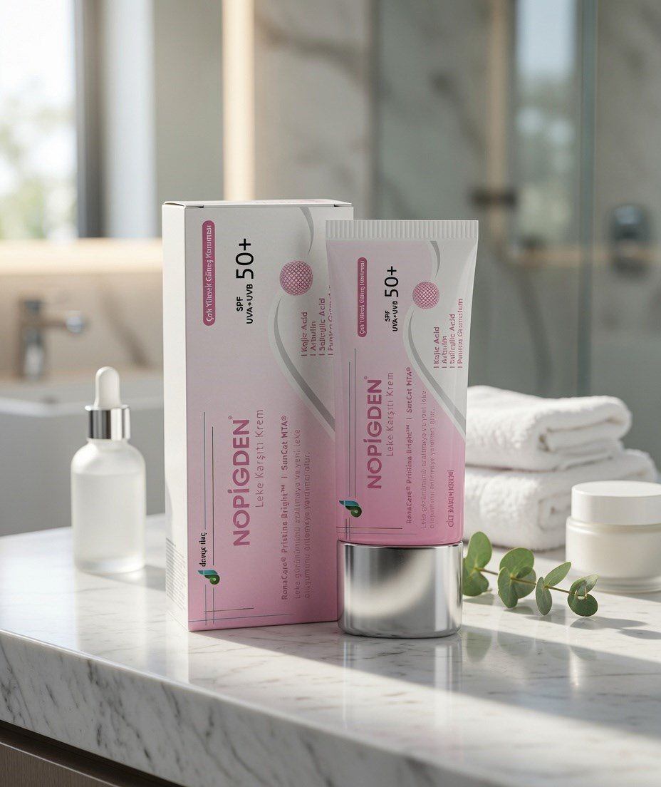Nopigden Leke Karşıtı Krem Güneş Koruyuculu 50ml