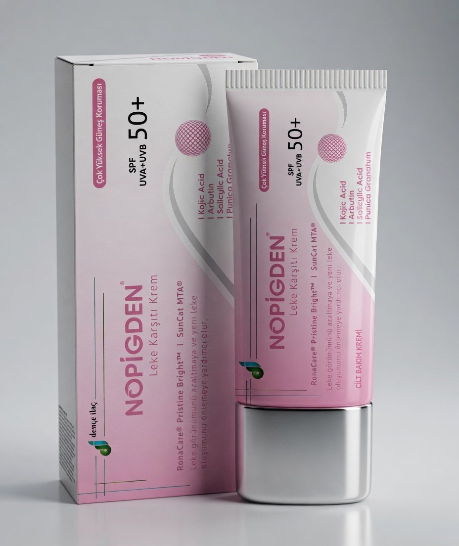 Nopigden Leke Karşıtı Krem Güneş Koruyuculu 50ml