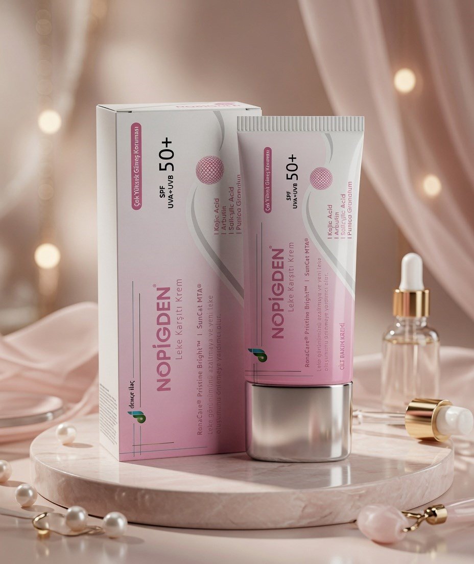 Nopigden Leke Karşıtı Krem Güneş Koruyuculu 50ml