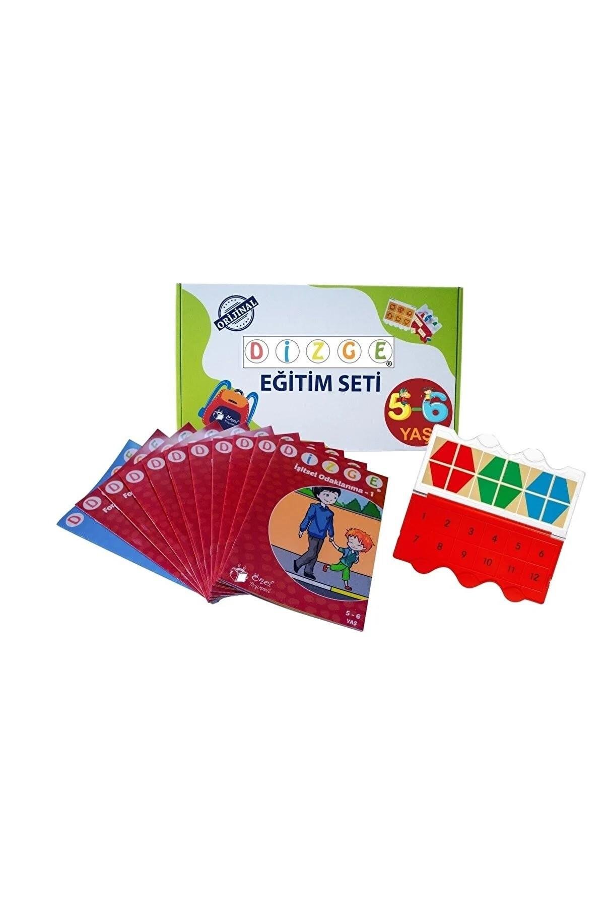 Önel Yayıncılık Dizge 5-6 Yaş Zeka Geliştirici Eğitim Seti (11 Kitapçık + Kontrol Aracı) İşitsel Dikkati Geliştirme