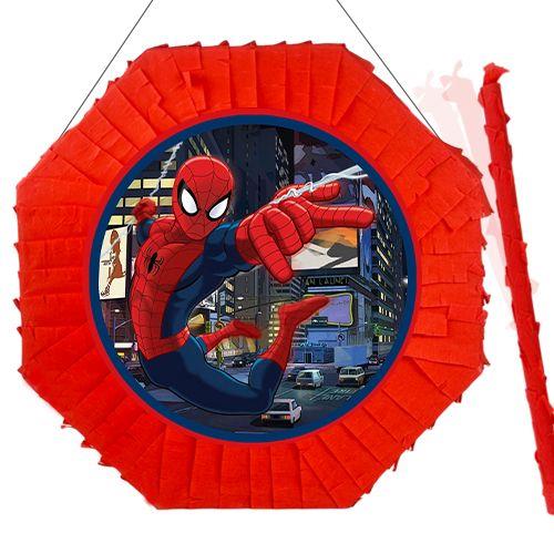 Örümcek Adam Pinyata 42cm + Sopası