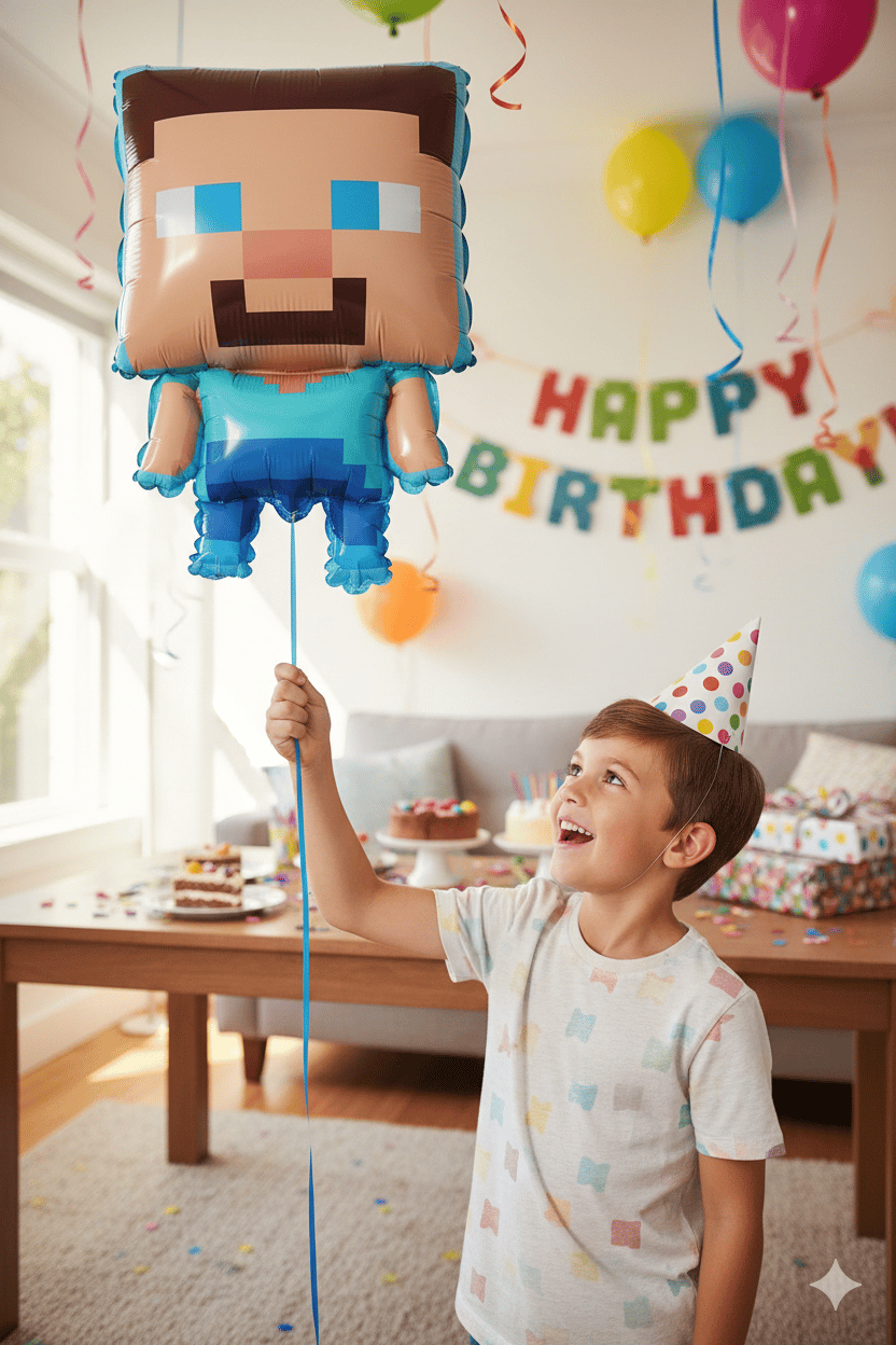 P.Folyo Balon Minecraft 55 CM