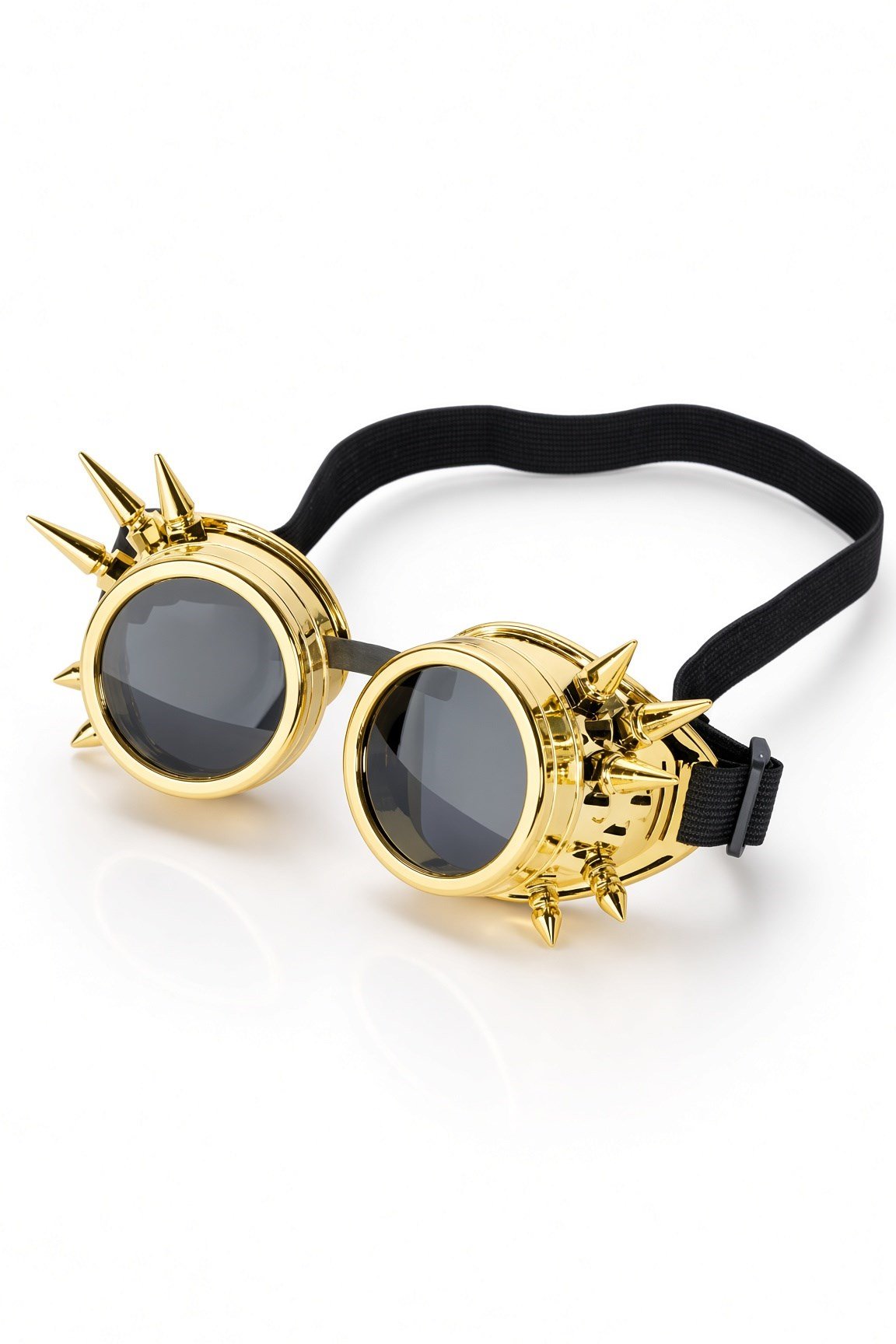 Parti Gözlük Steampunk Temalı Altın