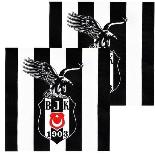 Peçete Beşiktaş orjinal lisanslı 33*33 16ı pk çift kat , solmaz sağlıklı boyalı peçete