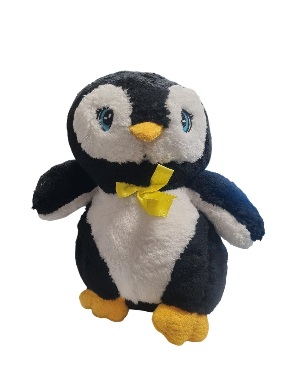 Peluş Penguen 50 cm Siyah Beyaz Yumuşak Tüy Dökmeyen