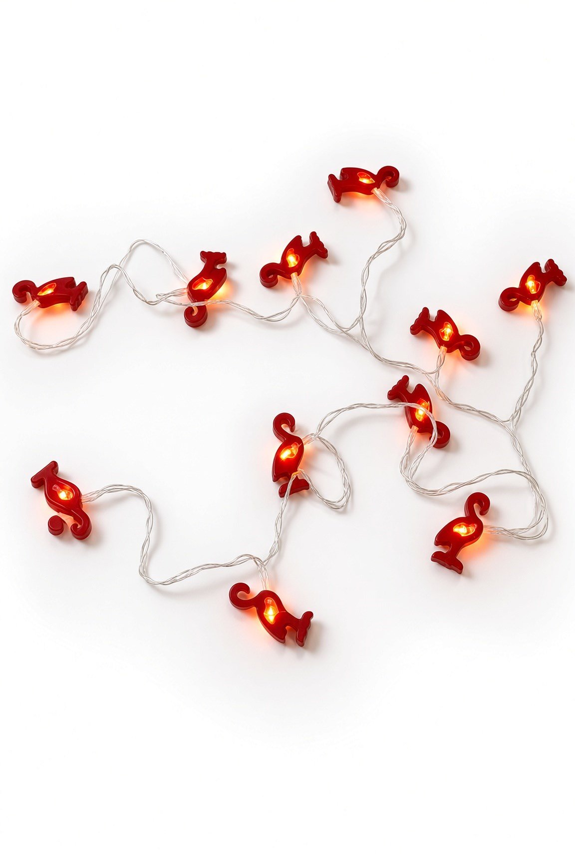 Peri Led Işık Flamingo Figürlü Pilli Dekoratif Led Beyaz gün ışığı
