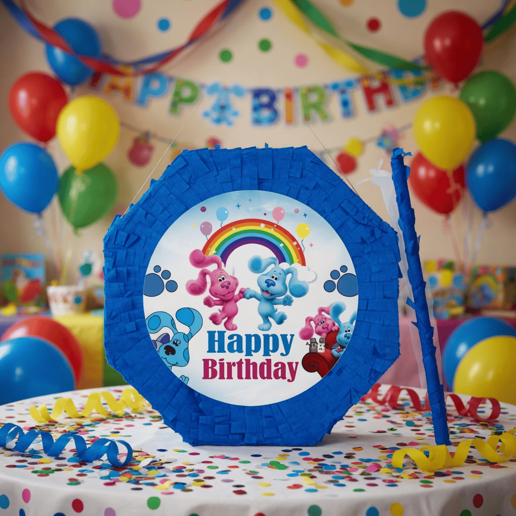 Pinyata Blues Clues Pinyata 42 cm + Sopası