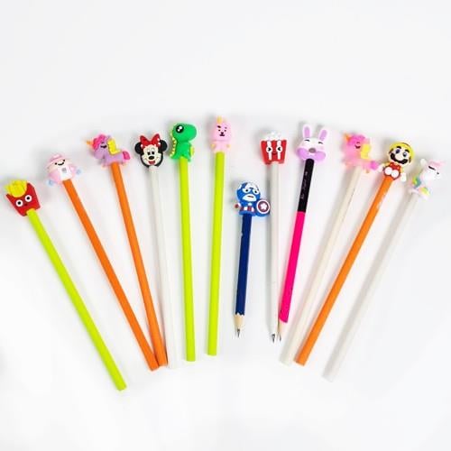 Pinyata İçi Karışık Figürlü Kalem Başlığı 10 Adet